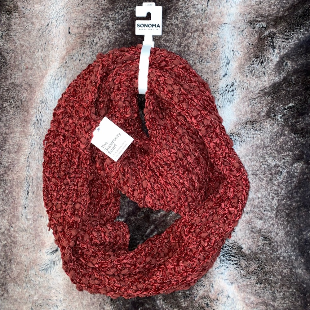 Burgundy Scarf